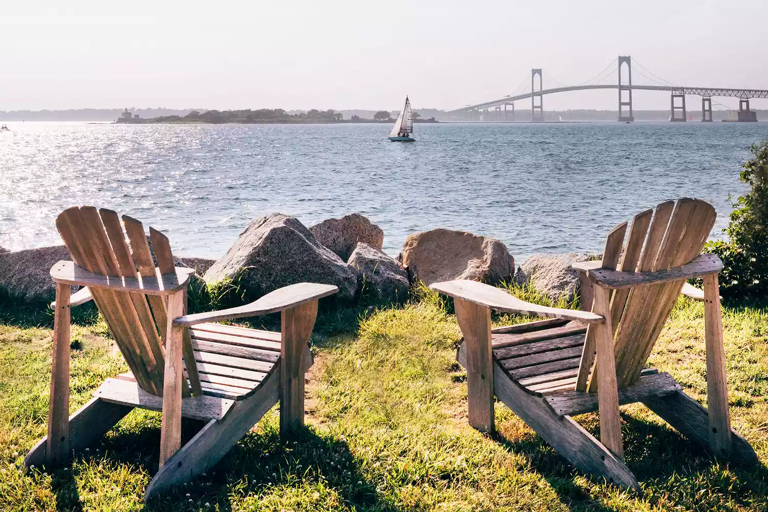 This Charming Island in Newport, Rhode Island, Has a Luxury Resort Reopening With Stunning Water Views, a Spa, and a 22-slip Marina