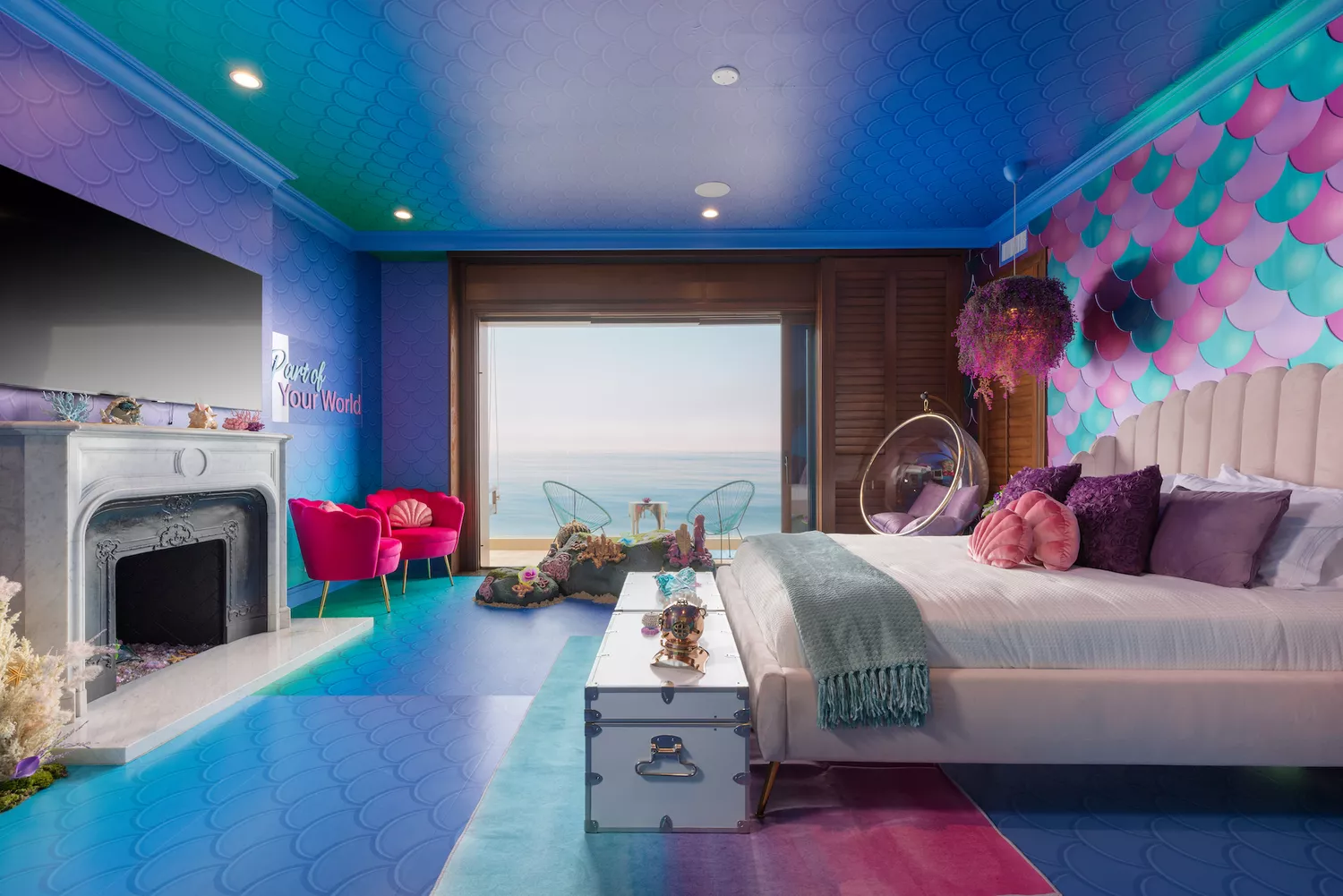 You Can Book This ‘Little Mermaid’-themed Malibu Beach House for Under $6 — and We Got an Inside Peek